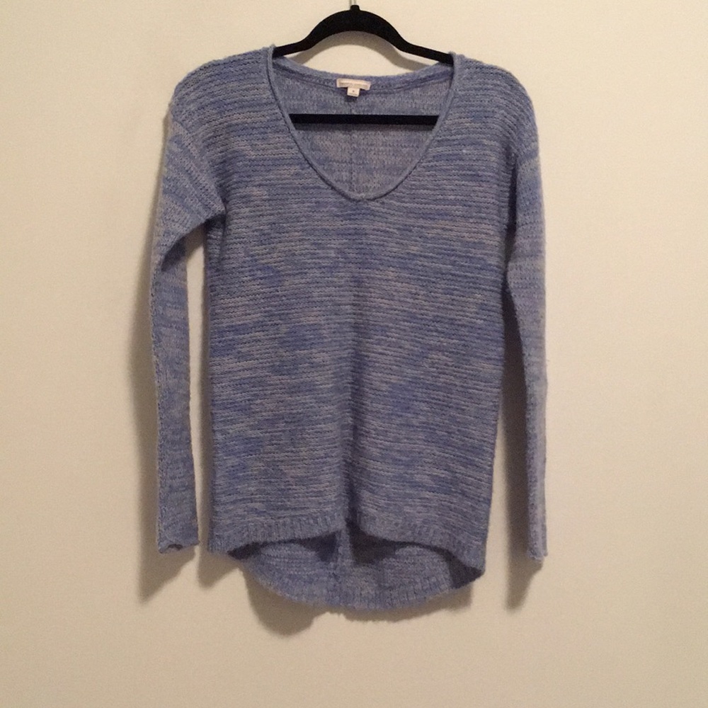 🍊 Gap vneck knit high low sweater